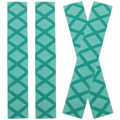 Groene drumstickbeschermers – 2 paar, krimpkous