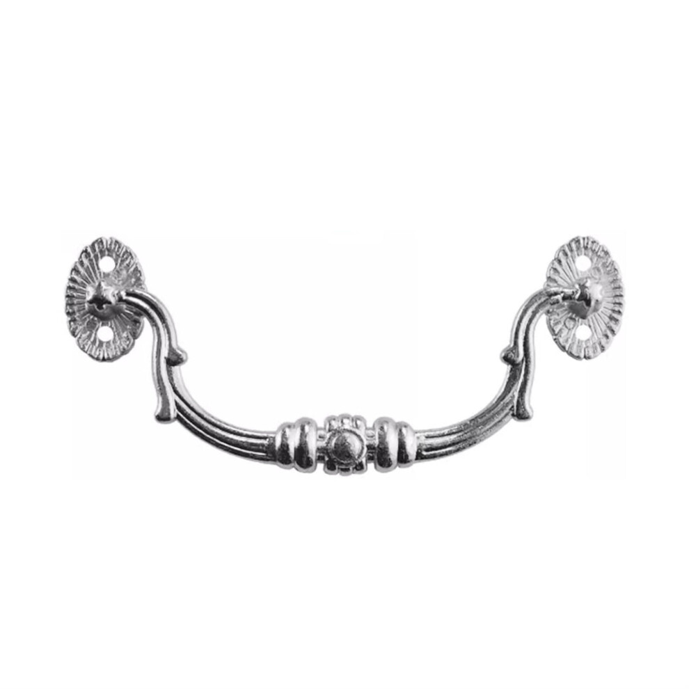 Antique Bail Drawer Handles, 4 Inch Hole Centers, Vintage Drop Cabinet Pulls For Furniture, Dresser, Cupboard, Wardrobe, Kitchen Door 9425574064967