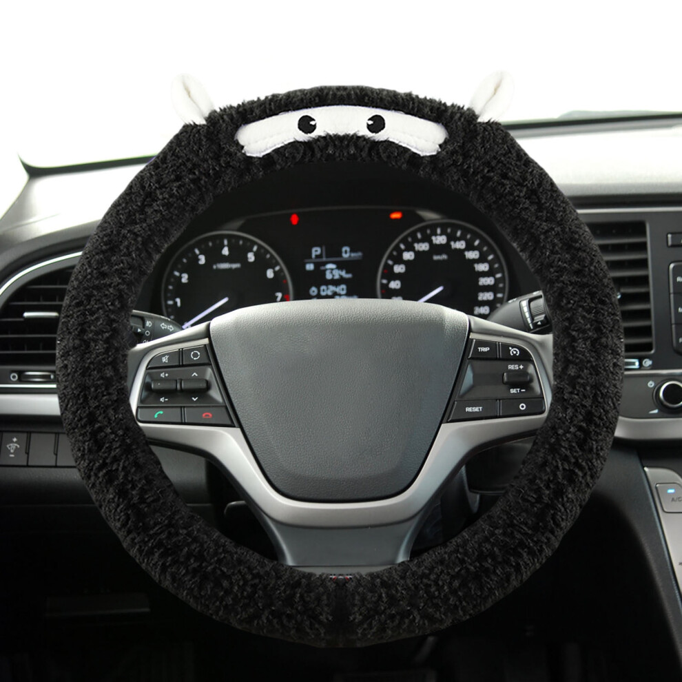 Winter Car Steering Wheel Cover - Winter Warmth And Comfort For Cars Suvs And Trucks With Enhanced Grip Safety 9083649252802