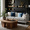 Βελούδινα καλύμματα μαξιλαριού Euro Sham 24x24" (2 τεμάχια), σκούρο μπλε, εξαιρετικά 3