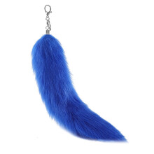 Portachiavi alla moda Ciondolo colorato Accessorio per borsa Forma di coda Portachiavi moderno Ciondolo per borsa Decorazione per borsa portachiavi