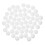 100Pcs White Foam Balls Solid Polystyrene Round Craft Balls for DIY Holiday Decorations 5