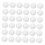 100Pcs White Foam Balls Solid Polystyrene Round Craft Balls for DIY Holiday Decorations 6