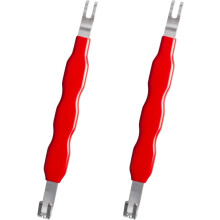 2pcs Automotive Terminal Connector Pliers, Universal Disconnect Tool Kit Compatible with Cars & Trucks