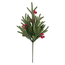 Branches de pin artificielles réalistes pour décoration de sapin de Noël, couronne, bouquet, centre de table, décoration intérieure Green8