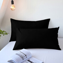 2 Satin-Kissenbezüge, Queen-Size (74 x 48 cm), kühlend, mit Hotelverschluss, seidenweiches Gefühl, Geschenkidee für Damen und Herren