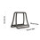 Vertical Laptop Stand Holder Adjustable Desktop Notebook Dock Vertical Laptop Stand Space Saving for Laptop Notebook 2