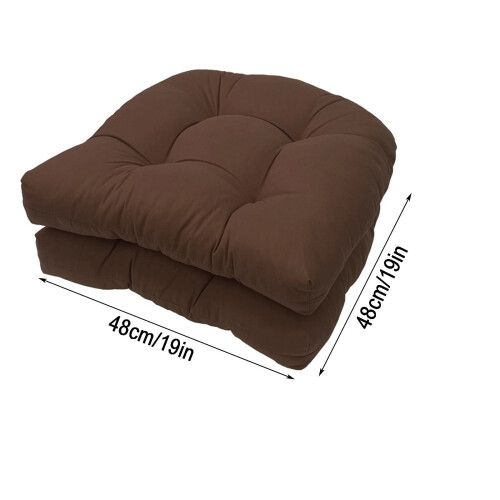 Cuscino per sedia a dondolo, resistente alle intemperie, per interni ed esterni, con lacci. 1