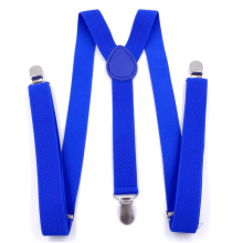 Men's Stretch Y-Style Suspenders with Fade-Resistant Clips