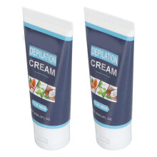 Herren Rasiercreme 2x60ml Feuchtigkeitsspendende Tiefenreinigung Hautsicher