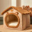 Maison pliable pour chiens et chats de petite et moyenne taille 1