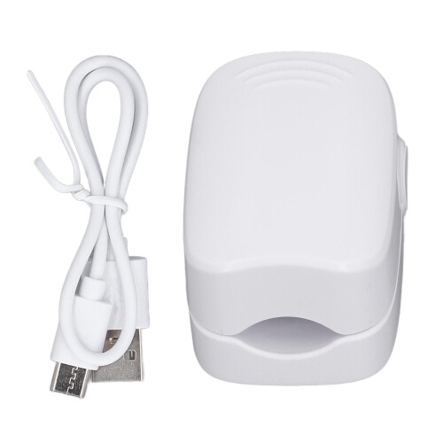 Mini sèche-ongles LED 400 mAh 55x40x35mm Blanc 2