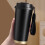 Bicchiere termico in acciaio inox da 500 ml con cannuccia 1