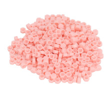 200PCS Pink Eyelash Extension Glue Ring HoldersDisposable Small Lash Glue Cups