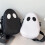 Τσάντα Halloween Ghost – Τσάντα Messenger από PU δέρμα, χαριτωμένο σχέδιο με χρωματικά μπλοκ, 7