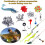 Kit d'accessoires de pêche avec boîte à pêche – 343 pièces 4
