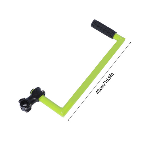 Aluminiumlegierung Unkrauttrimmer-Griff mit Schultergurt 43 cm 1