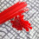 200 herzförmige rote Plastikstrohhalme 4