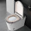 Winter-WC-Sitzbezug-Set mit Griff, 42 x 37 cm, 1 Stück 4