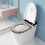 Winter-WC-Sitzbezug-Set mit Griff, 42 x 37 cm, 1 Stück 6
