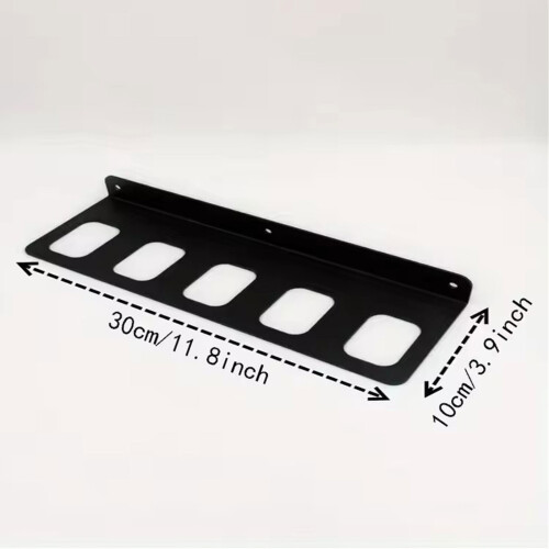 Space Saving Wall Mounted Rack Garage Tool Organizer Heavy Duty 2