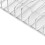 Transparent Plastic Eyeshadow Palette Organizer, Multi-Compartment, 116g 8