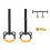 Children's Fitness Rings Adjustable Webbing 6