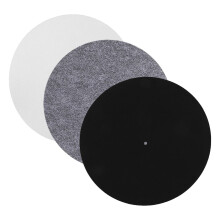 Vinyl Felt Turntable Mat Set 3 Pieces