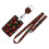 Lanière tour de cou avec porte-badge rétractable (1 pièce) 1