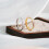 Anillo de titanio con nácar de 2 mm para mujer 5