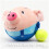 Pelota interactiva para perros con sonido, peluche lavable con 2