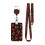 Lanière tour de cou avec porte-badge rétractable (1 pièce) 4