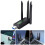 Προσαρμογέας USB WiFi 1300M Προσαρμογέας WiFi USB3.0 με ρύθμιση 4 κεραίες Βελτιώνει τη 2