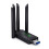 Προσαρμογέας USB WiFi 1300M Προσαρμογέας WiFi USB3.0 με ρύθμιση 4 κεραίες Βελτιώνει τη 4