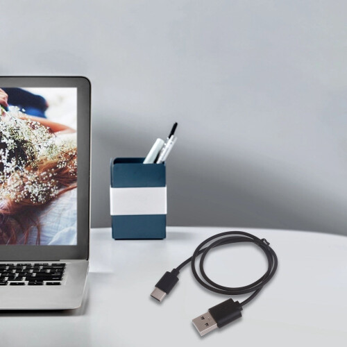 Cable de carga múltiple 3 en 1, múltiples puertos, USB a USB C, cable rápido con conector tipo C. 1