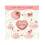 Pink hjerteformet metalkagefad 3-lags 7