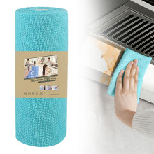 Rouleau de 20 chiffons de nettoyage en microfibre, essuie-tout détachables, chiffons lavables et réutilisables pour la cuisine, la voiture et la