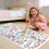 Easter Coloring Tablecloth & Poster Bunny Egg Design 59 x 6