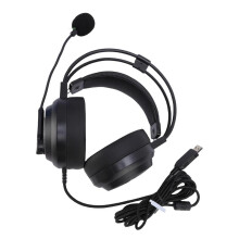 USB-kablet headset med fleksibel metalmikrofonbom 2,5 m kabel
