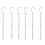 Chaînes de rangement pour placard, solides et fiables, lot de 6 1