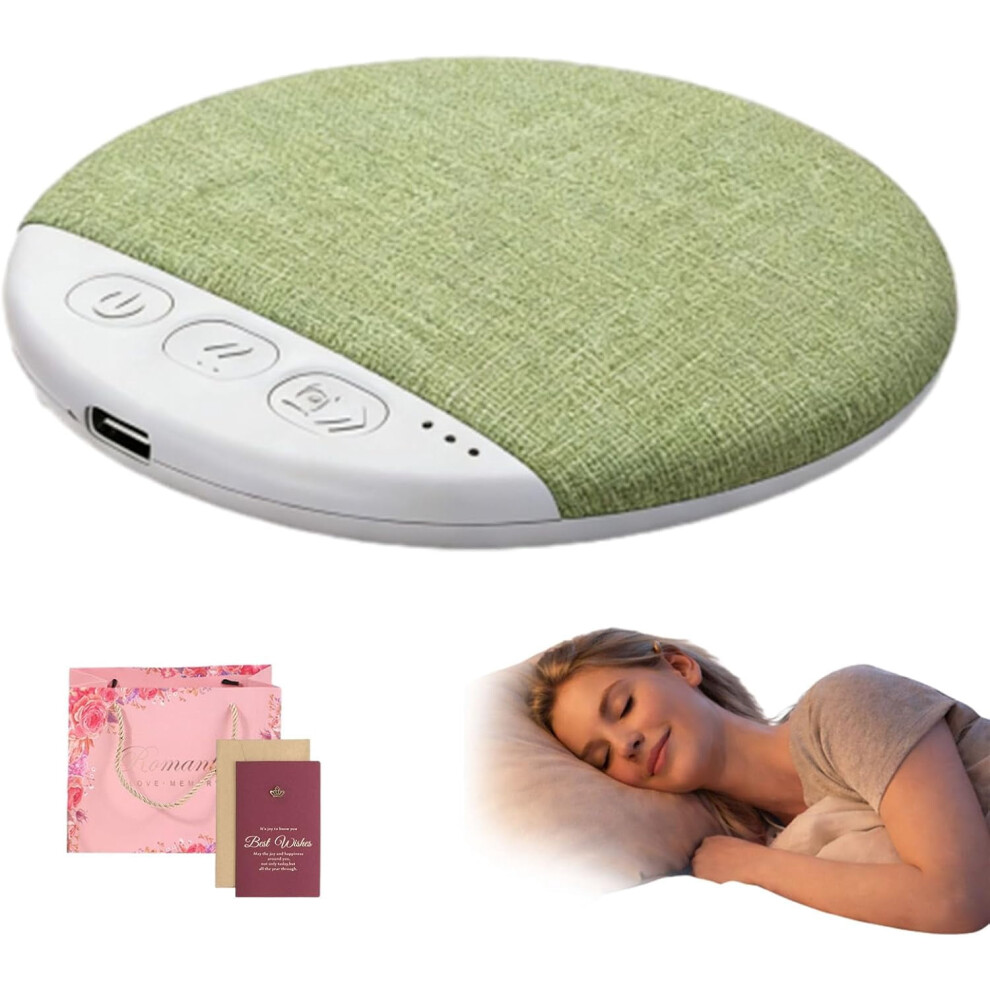 Upgraded 2026 Bluetooth Pillow Speaker With Noise Timer, Stereo Bass & Sleep Headphones Â Compatible With Ios/Android White 9071309981407
