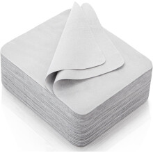Verpakking van 100 microvezel brillendoekjes 7x6 inch