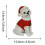 Weihnachtshundefiguren Corgi Bichon Labrador 15 cm 3