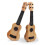 JMKQLZ Παιδικό Παιχνίδι Κλασική Κιθάρα Ukulele Μουσικό Όργανο, Μίνι Κιθάρα 14 ιντσών με 4 2
