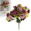 Bouquet de chrysanthèmes artificiels violets (1 pièce) 2