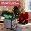 Boîte de rangement pour décorations de Noël à roulettes 3