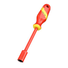1000V Insulation Well Socket Screwdriver With Nonslip Grip Insulated Hand Tool For Electricians And Technicians