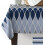 Mid-Century Modern Waterproof Tablecloth Navy Gray52x70 4