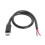 Typ-C-Ladekabel, robust, 35 W, 2-polig, offener Stecker 6