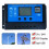 Controlador de carga solar PWM 30A 12V/24V com display LCD 5